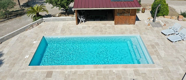 réalisation piscine sur Calas