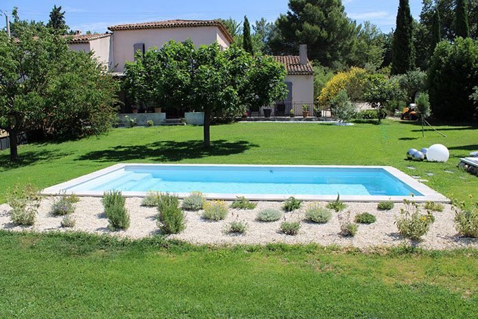 piscine rectangle en 7 par 3,50m