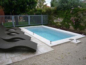 Piscine polyester, petit bassin - piscine coque polyester