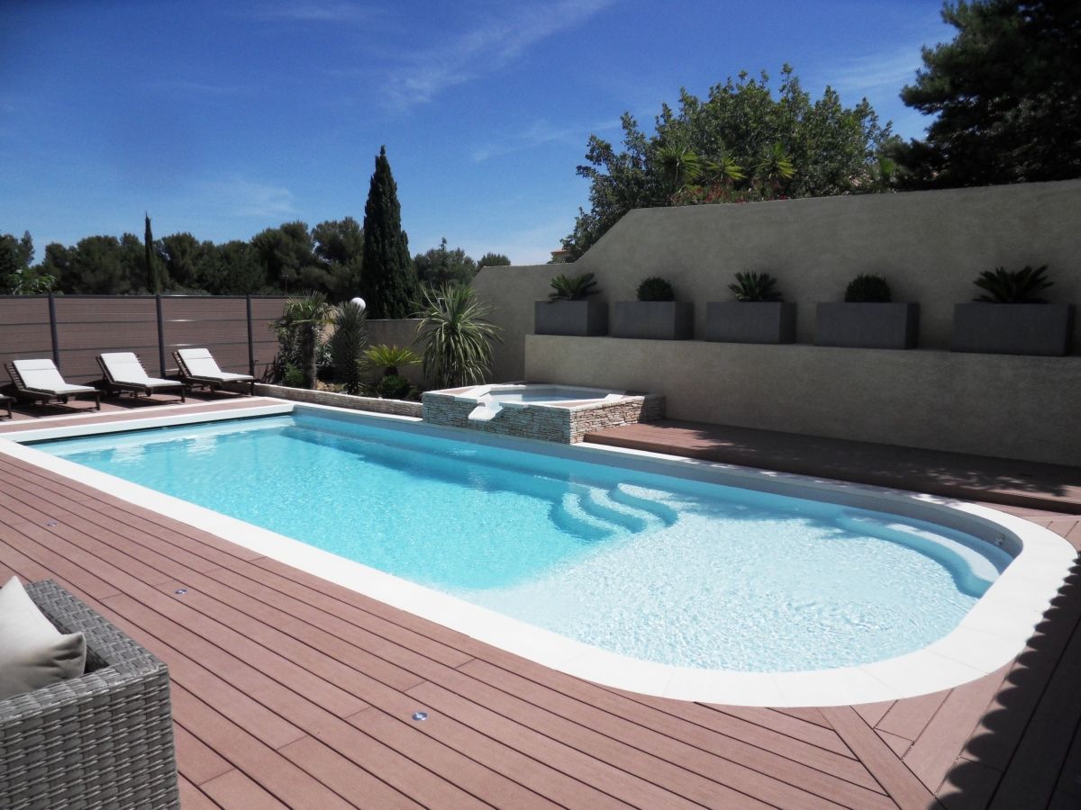 Grande Piscine Avec Plage Coque Avec Plage