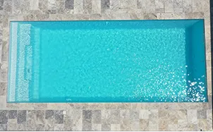 Piscine 9 par 4 rectangle a fond plat